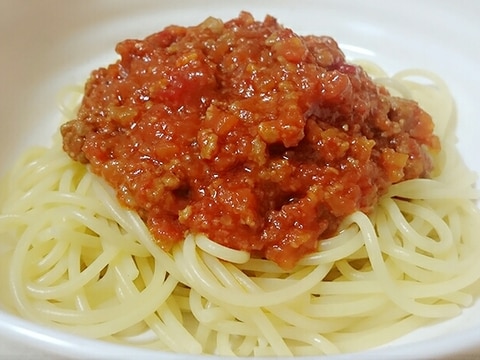 ☆簡単☆トマト缶で☆甘いミートソース☆